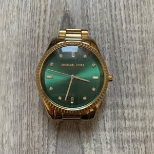 "Blake" Watch Emerald Green - Michael Kors
